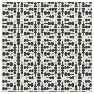 Tela Silhouettes violín PERSONALIZADO de música BG CO