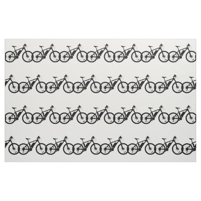 Tela Silueta de bicicleta ("Cuarto gordo" (fat quarter))