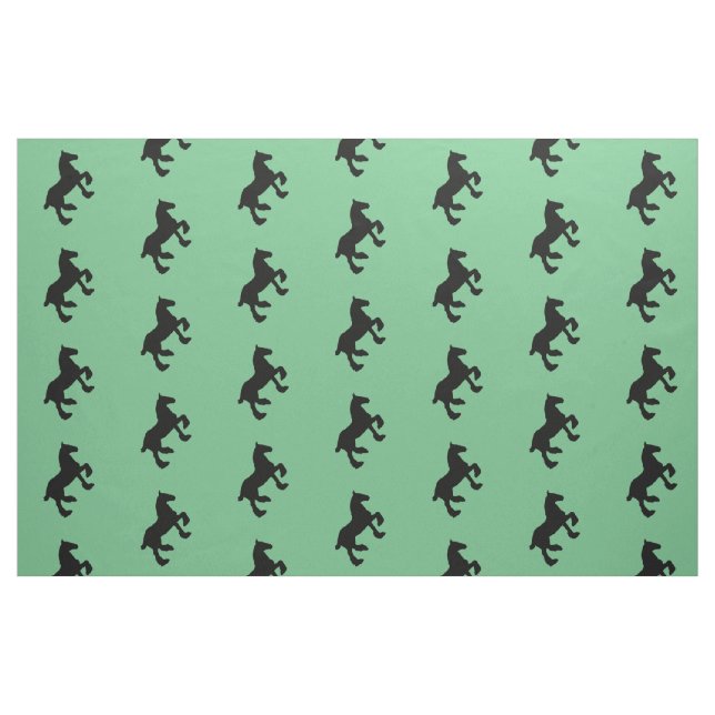 Tela Silueta de caballo de tiro ("Cuarto gordo" (fat quarter))