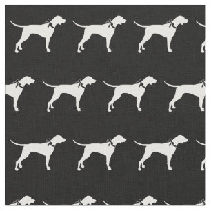 Tela Silueta de perro Pointer Mascota
