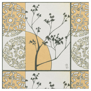 Tela Silueta escasa del árbol de Megan Meagher