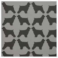 Siluetas de la raza de perro Cocker Spaniel con pa