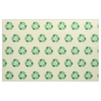 Tela Símbolo de reciclaje