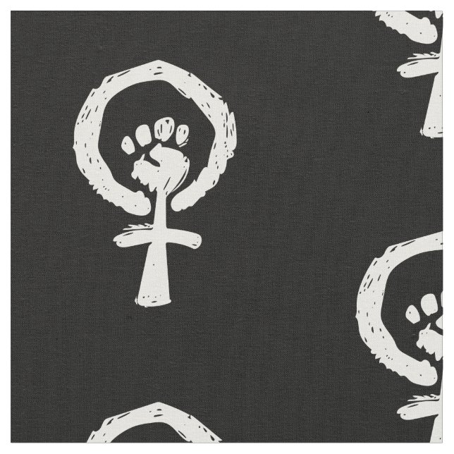Tela Símbolo feminista (De cerca)