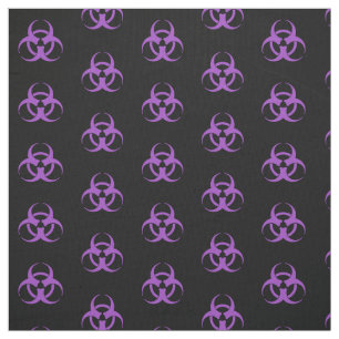 Tela Símbolo púrpura del Biohazard