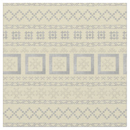 Tela Símbolos tradicionales letones sobre el pañuelo 