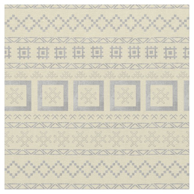 Tela Símbolos tradicionales letones sobre el pañuelo  (De cerca)