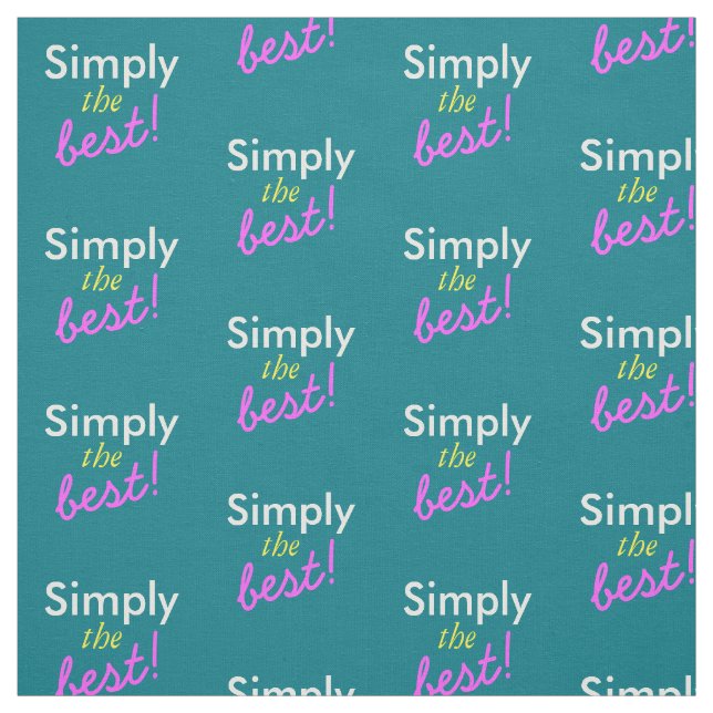 Tela Simplemente diseño de texto / cambio en sus ideas (Retal)