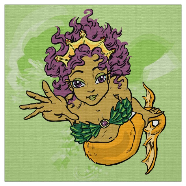 Tela Sirena Cuta (Retal)