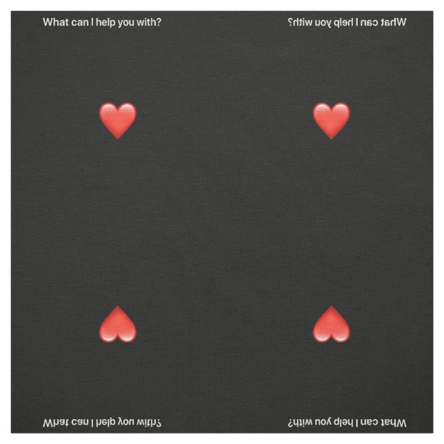 Tela Siri Valentine Fabric (Retal)