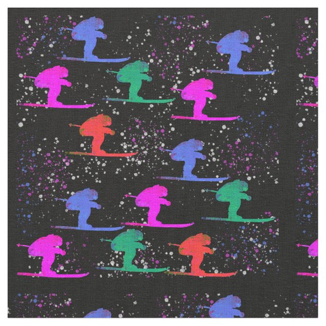 Tela Skiers (De cerca)