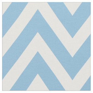 Tela Sky Blue Modern Chevron a gran escala