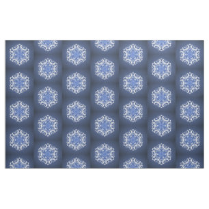 Tela Snow Flake Fabric