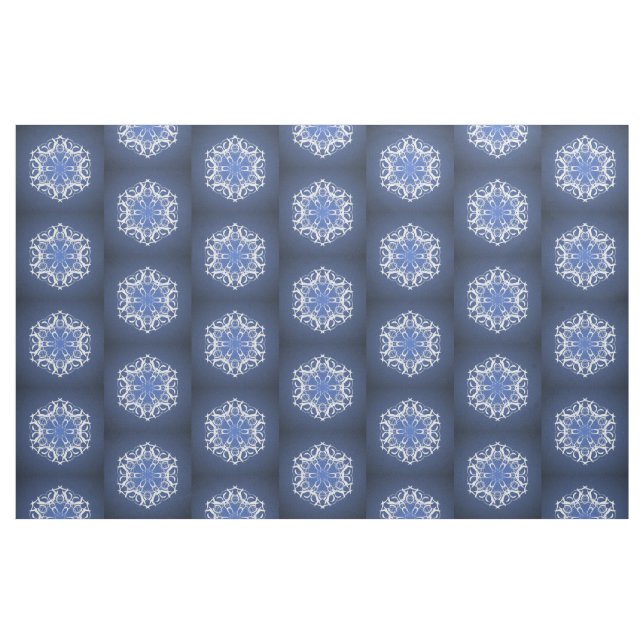 Tela Snow Flake Fabric ("Cuarto gordo" (fat quarter))