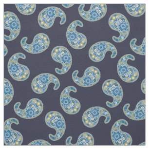 Tela Snowdrop Paisley