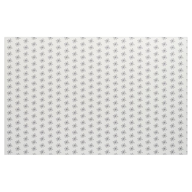 Tela Snowflake estilo Hogar ("Cuarto gordo" (fat quarter))