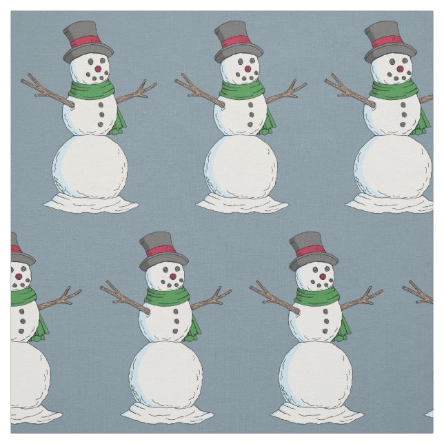 Tela Snowman (Retal)