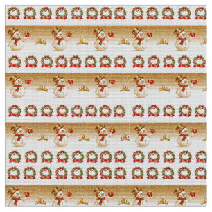 Tela Snowman Fabric
