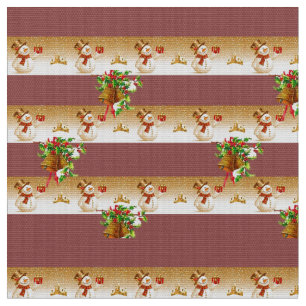 Tela Snowman Fabric