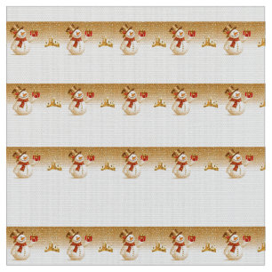 Tela Snowman Fabric
