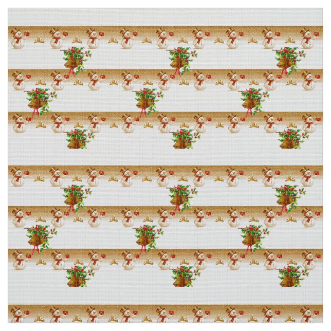 Tela Snowman Fabric (Retal)