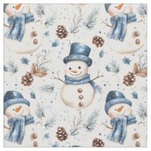 Tela Snowmen & Pinecones