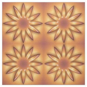 Tela Sol étnico. Modelo geométrico abstracto de la