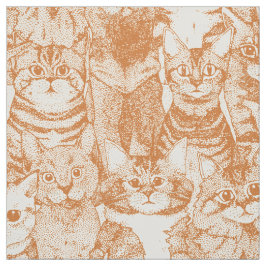 Tela solo gatitos de especias