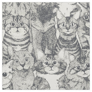 Tela sólo gatitos de hierro
