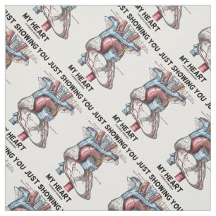 Tela Sólo mostrándote mi corazón anatómico