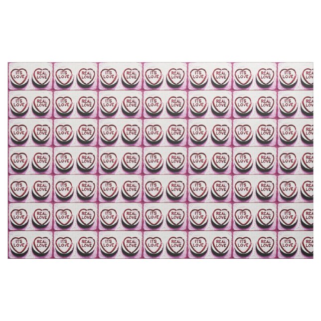 Tela Soul Mate Candy Heart ("Cuarto gordo" (fat quarter))