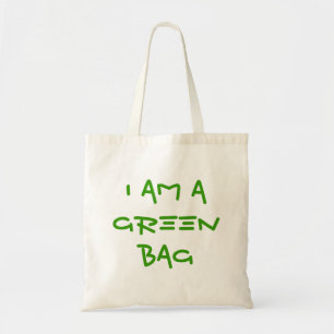 Tela soy un bolso de compras reutilizable del enviro