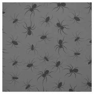Tela Spiders Gothic Halloween Black