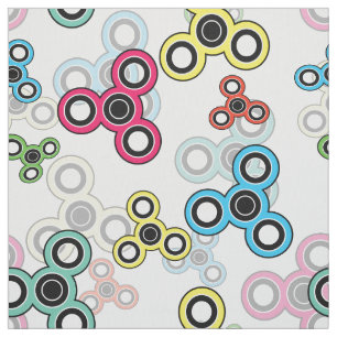 Tela Spinners multicolores