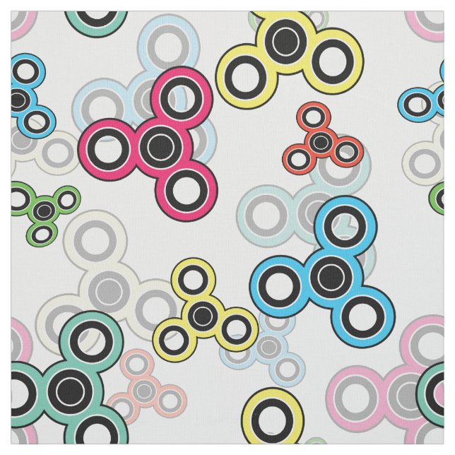 Tela Spinners multicolores (Retal)