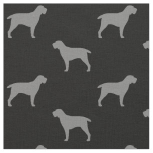 Tela Spinone Italiano siluetea el modelo