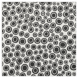 Tela Spots 071215 - Negro sobre blanco