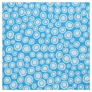 Tela Spots 071215 - Semi-transparente en Blue 009dea