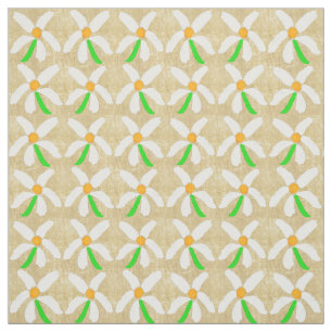 Tela Spring Daisy Fabric