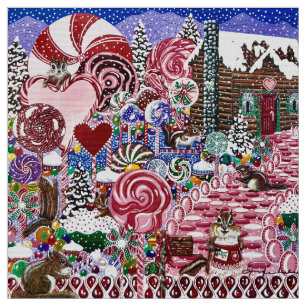 Tela Sra. Elizabeth Candy Land