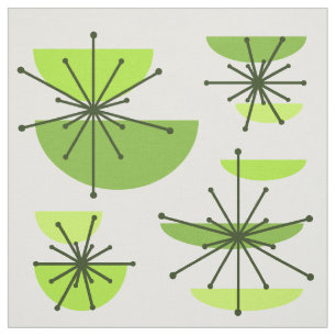 Tela Starbursts Chartreuse