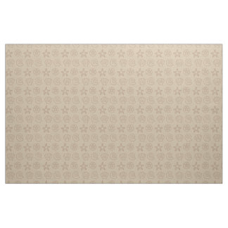 Tela Starfish and Seashells Fabric