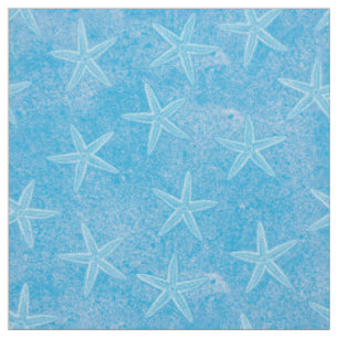 Tela Starfish Aqua Blue