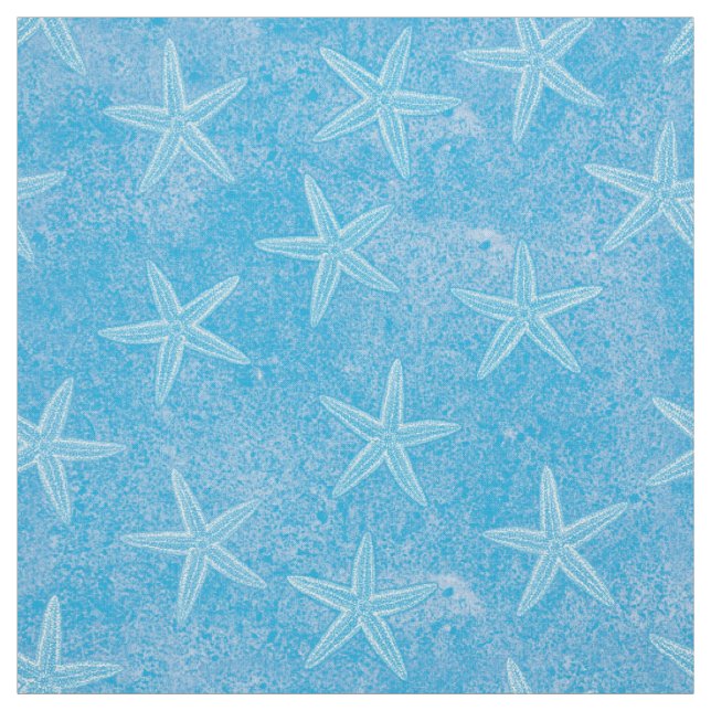 Tela Starfish Aqua Blue (Retal)