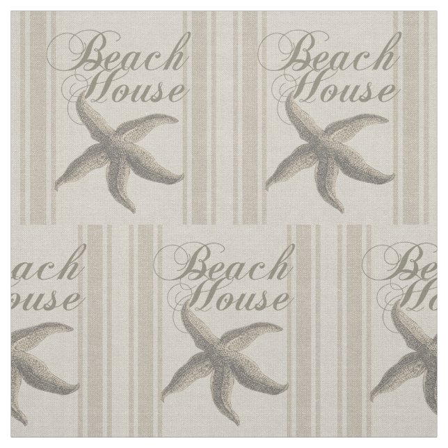 Tela Starfish Beach House Seashore Coastre (Retal)