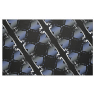 Tela Steampunk Heart Series Blue Neon