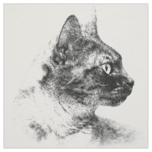 Tela Stella el gato gris