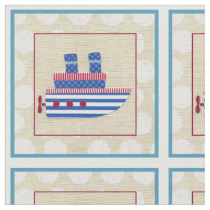 Tela Steship with Propeller and Blue Smostacks