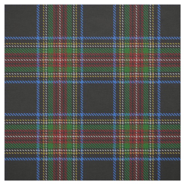 Tela Stewart Black Tartan (Retal)