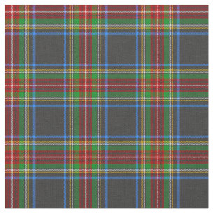 Tela Stewart Stuart Black Clan Tartan Plaid
